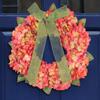 Thanksgiving Autumn Hydrangea Wreath - Pastoral Style Door & Wall Decor