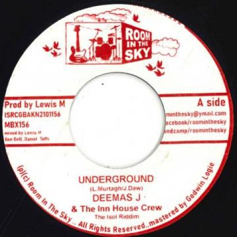 

7inch Record DEEMAS J - Underground MBX156 Room In The Sky 2021 UK Reggae, Ska & Dub