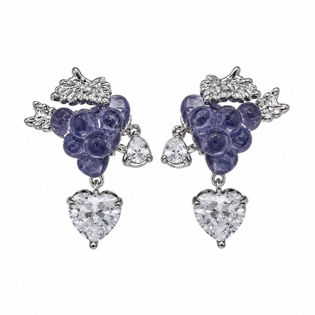 Französischer Designer Glänzende Perlenquaste Ohrknochen-Clip - Luxuriöse Nicht-Piercing-Ohrringe