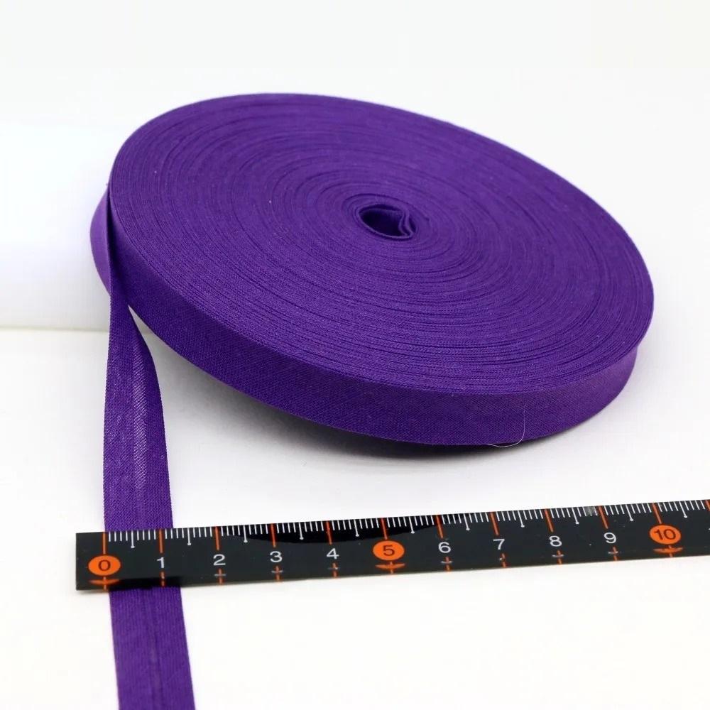 12mm(1/2") Narrow Ironed Single Folded Cotton Solid Color Bias Binding Tape Diy Ribbon Garment Quilt Craft Sewing Accessories