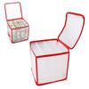 Storage Box, Transparent PVC Sealed Compartment for , with Rounded Design and Independent Space