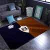 1PC rug Dynamic Qarabag Crest Design Carpet, Chair Rug,Area Rug for Office Bedroom living rooms bedroom, Doormat decor Christmas fan gifts