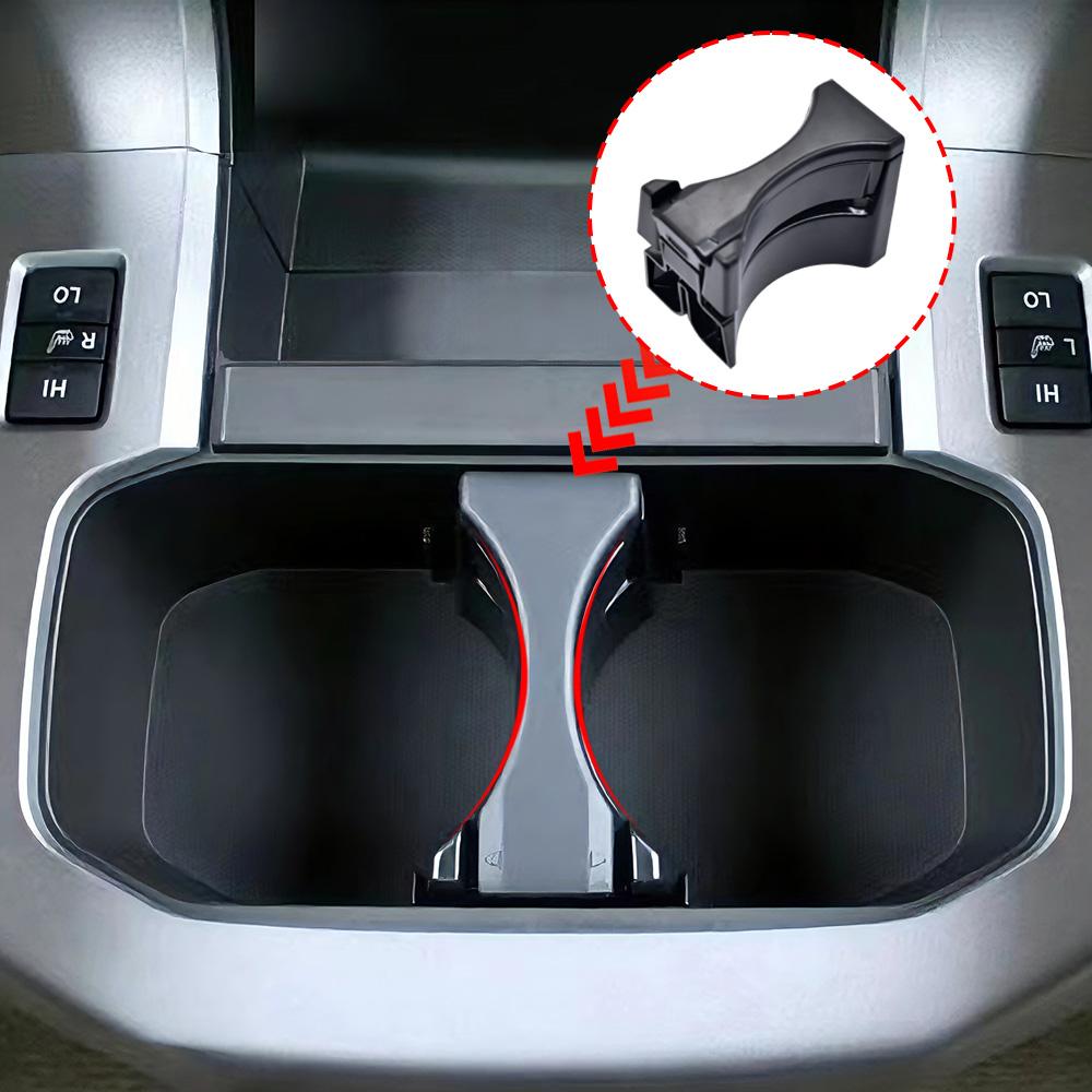 Cup Holder Divider Insert Center Console For Toyota Tacoma 2005-2015 Sequoia 2008-2017 55604-04010 55618-06050 Car Accessories