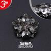 1pcs High-grade Coat Button for Clothing Metal Fur Button Mink Button Decorative Accessory