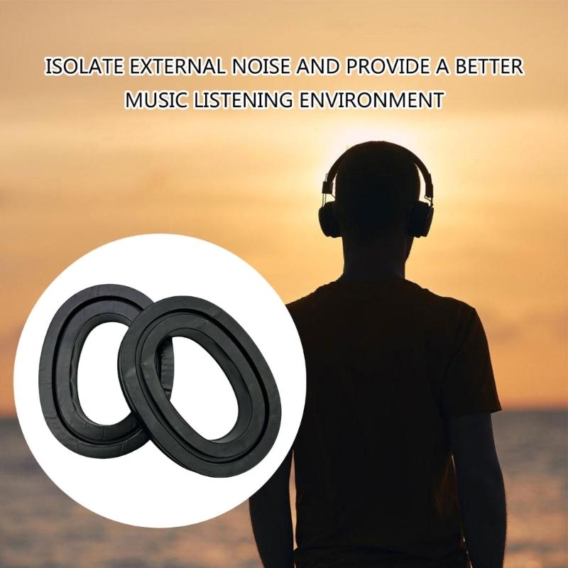 Replacement Silicone Gel Earpads Ear Pad For Headphones Ear Cushions Earmuffs Ear Cover