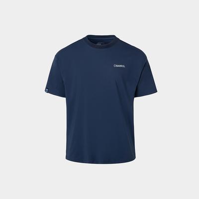 BARREL Men'S Tropical Short Sleeve Rash Guard Midnight Blue (B4Smwrg110Mbl)