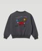 Peuluaen Fruit Logo Sweatshirt_Charcoal