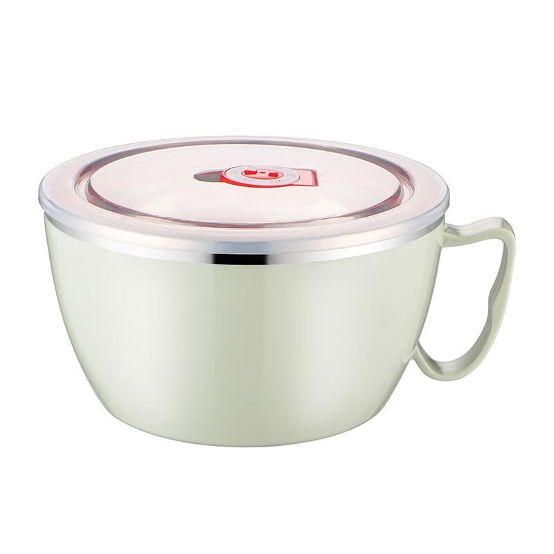 ZISIZ Портативная миска для обеда из нержавеющей стали с крышкой