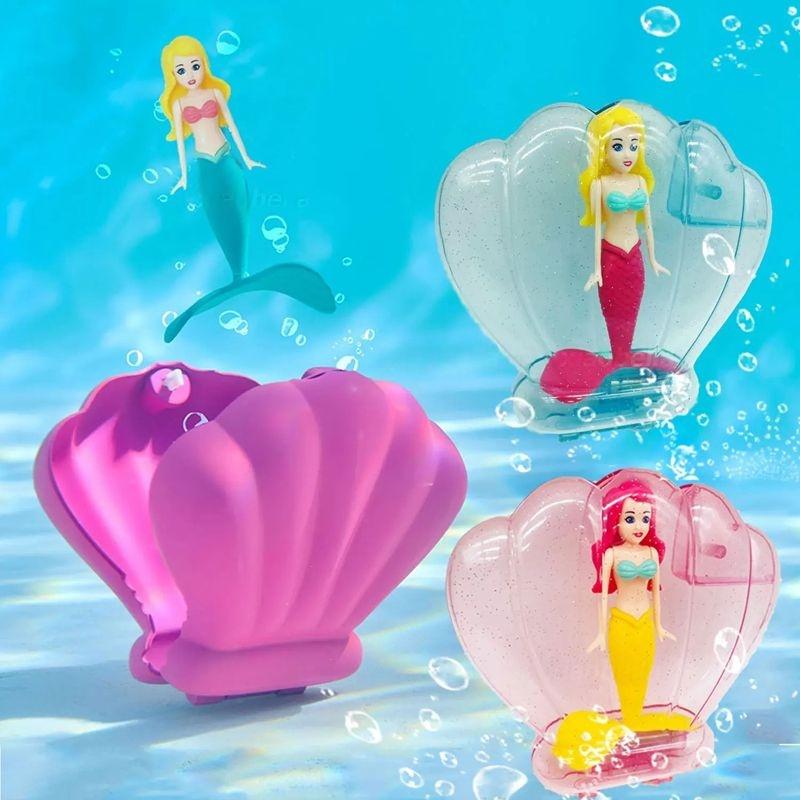 High-Quality Mermaid High-Quality Dive Play Sets High-Quality Transparent High-Quality Shell High-Quality Bath High-Quality Toys High-Quality