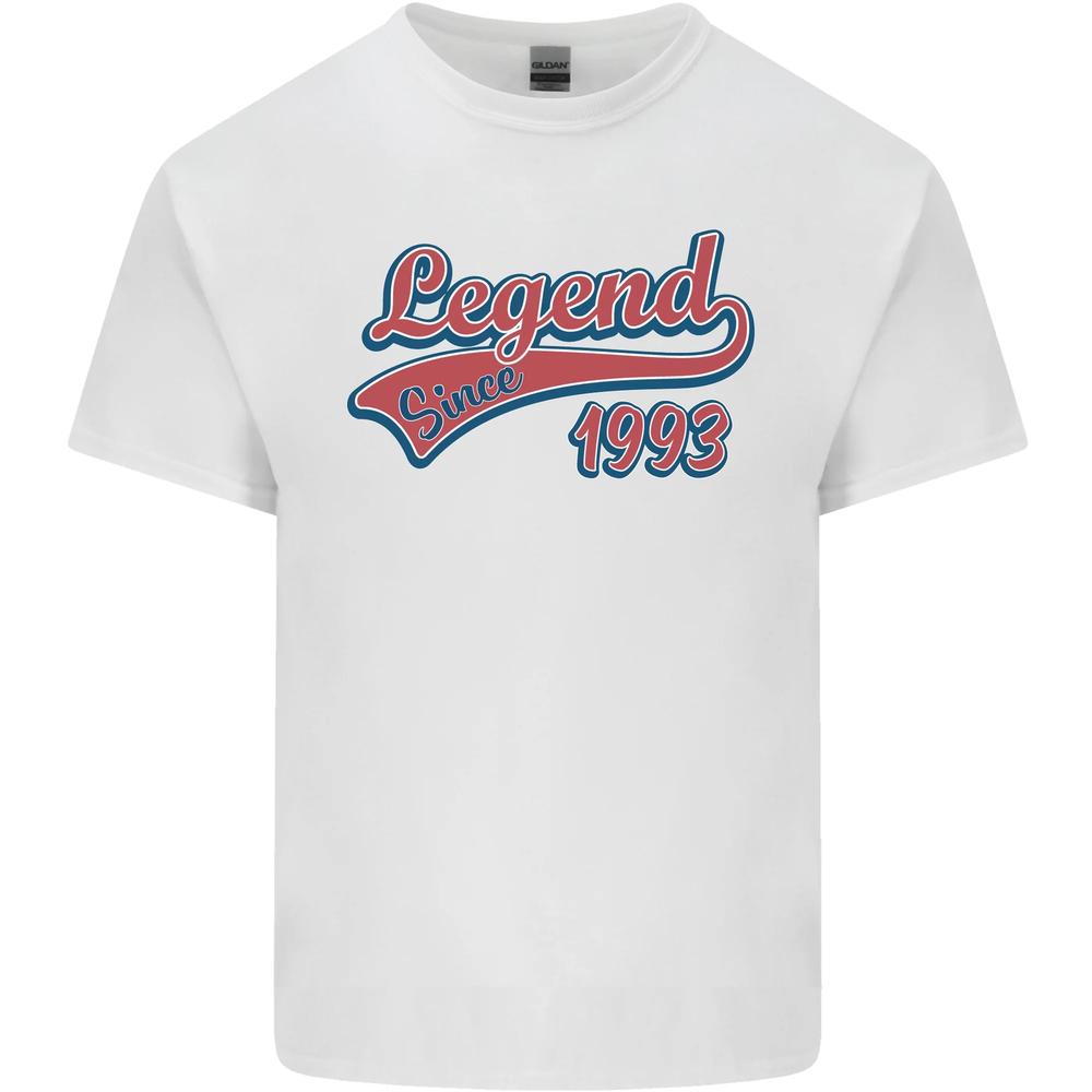 Legend Since 33rd Birthday 1993 Unisexs Cotton TShirt Tee Top
