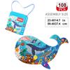Hahowa Animal Puzzle Toys For Kids Unique Shapes Jigsaw Children Puzzle Child Montessori Educational Games Toys Birthday Gifts