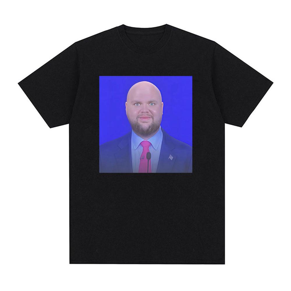 

JD Vance Meme Bald Baby Face Funny Tee Shirt Men Women Fashion Humor Gothic Oversized T Shirt Cotton Casual Short Sleeve T-sh... S разноцветный