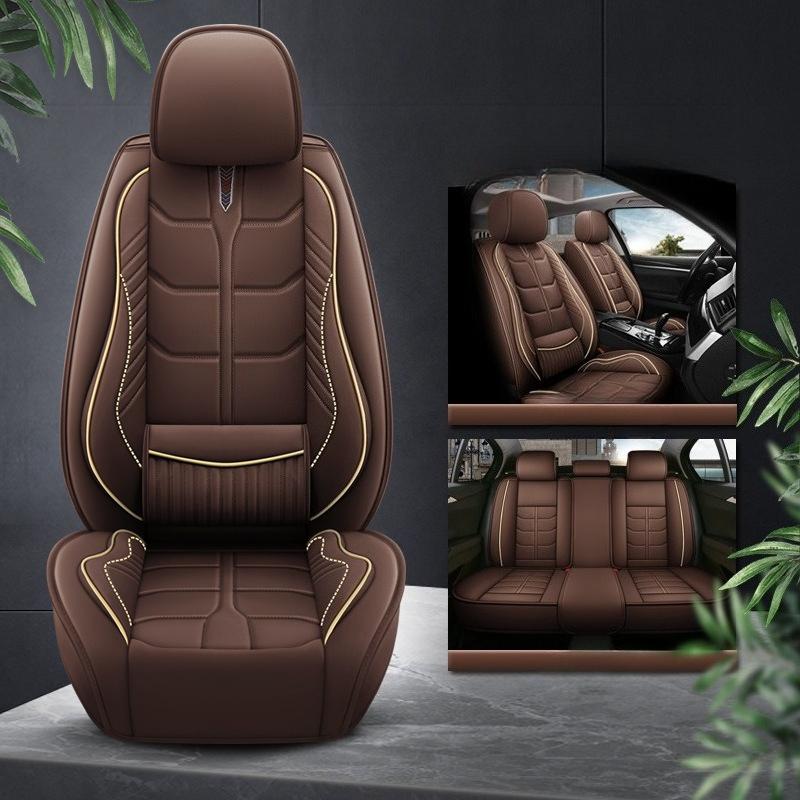 5-Seat Luxury Car Seat Cover, New, Advanced, Four Seasons, , All-Inclusive, Full Coverage, One-Piece, Breathable, Car Seat Protective Jacket