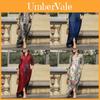 Urban Casual Baumwollkleid mit Blumenprint und Knopfleiste für Damen