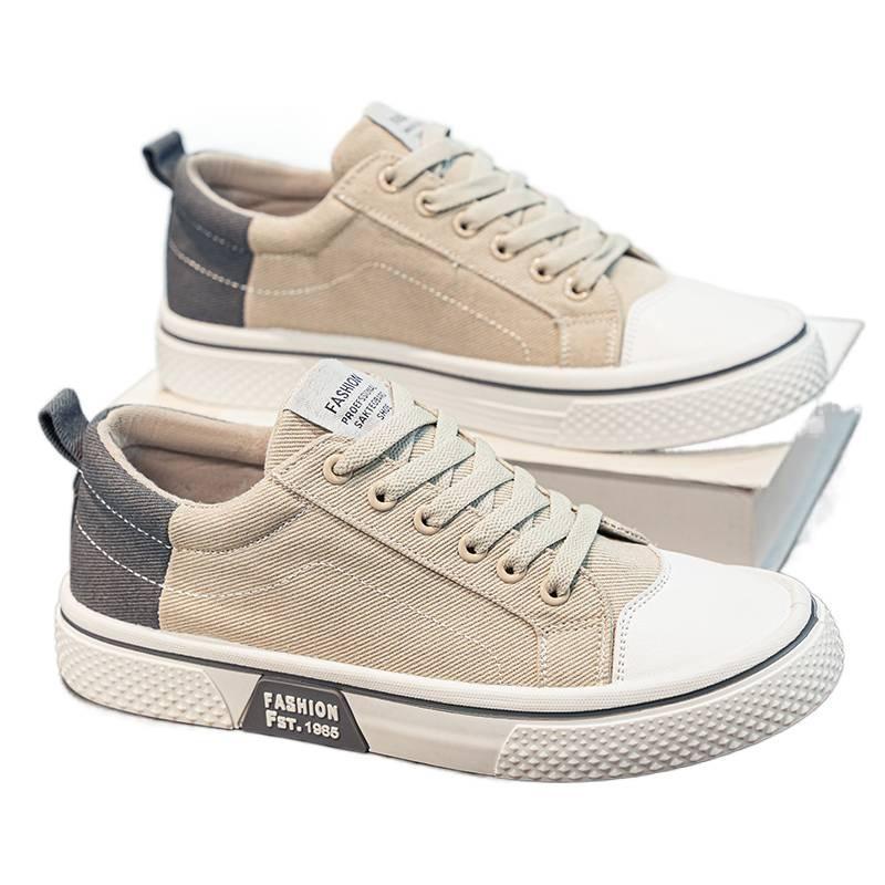 Canvas Shoes Autumn Soft Sole Light Casual Low-top Flat Shoes Sports Trendy Shoes
