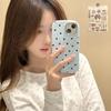 Phone Case for Huawei Honor 600 LIte 5G 50 Nova 10 7 9 SE P30 Pro Red Polka Dot Love Heart Silicone Plating Metal Lens Cover