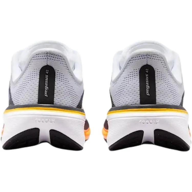 Nike Pegasus 42 Rebound Breathable Support Low top Kids' Running Shoes White Black Orange Kids' (Unisex) Kids' Running Shoes IH2306 100