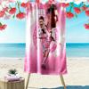 Messi Forever Aufdruck Strandtuch, Großes Weiches Schnelltrocknendes Handtuch für Strand Camping Schwimmen