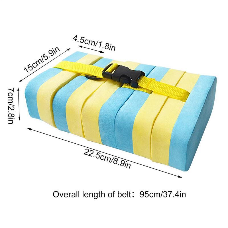 EVA Foam Swimming Float Belt Lightweight EVA Material Back Floating Belt Gift for Beginner Swimmer