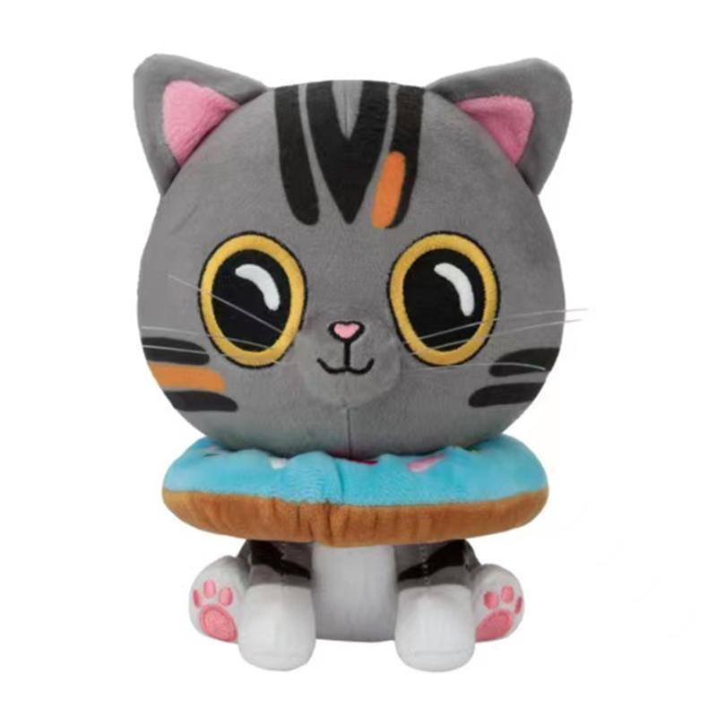 New Arrive Cute Soft Material 20cm Ralph and Bella Plushie Stuffed Cartoon Cat Plush Home Comfort Pillow Cushion Perfect Gift Doll Kids Girls