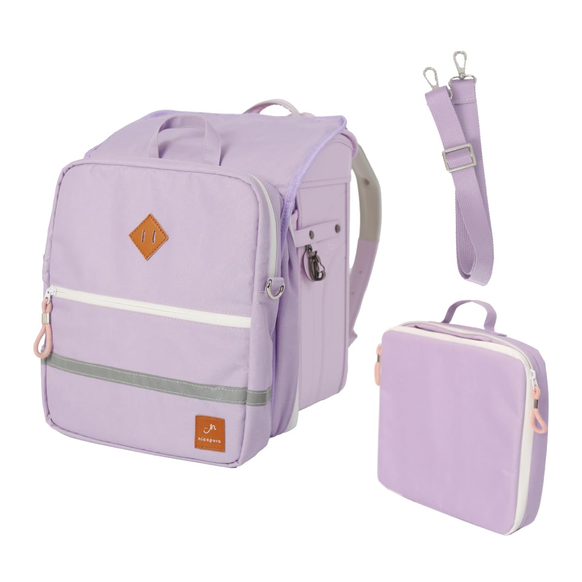 

Школьный рюкзак школьный вода дождливый большой новый школьный семестр школьный внеклассный фиолетовый [4 варианта использования] чехол, сумка, девочки, хранение, дождь, водоотталкивающий, светоотражающий, фиолетовый