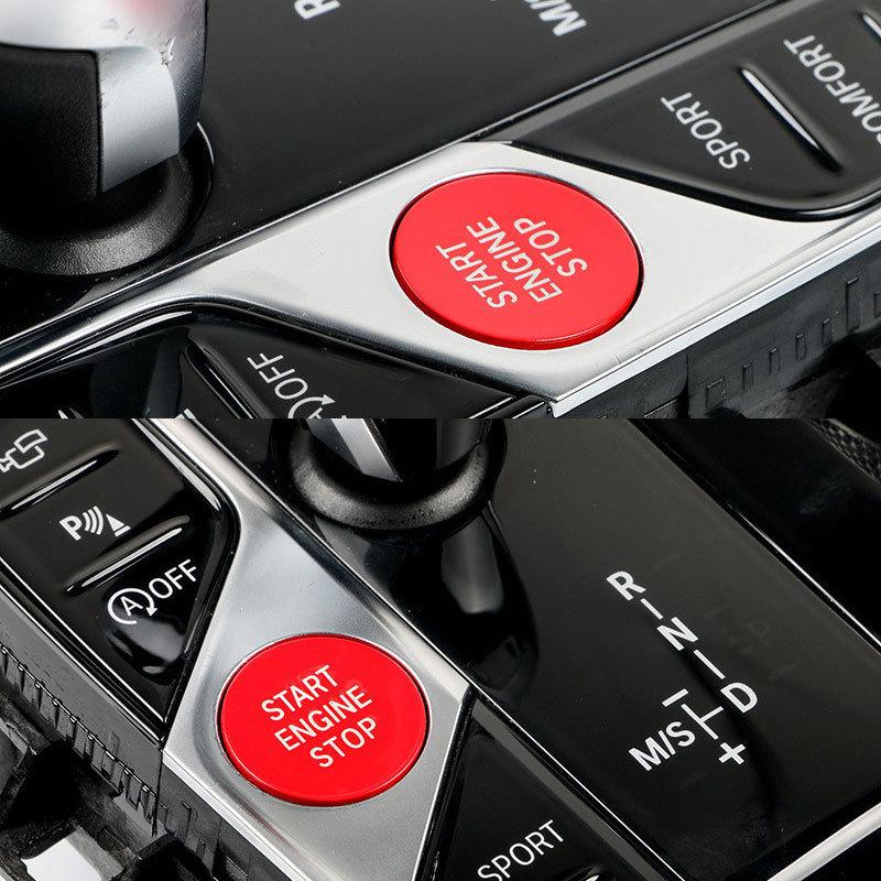 Car Engine Start Button Ignition Cover For BMW Z4 G29 G20 X5 G05 X7 G07 G14 G15 G16 X3 G01 F97 Accessories