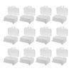 12Pcs Clear Suitcase Favor Box Mini Candy Storage Box Wedding Party Candy Container Travel Themed Reception Decoration