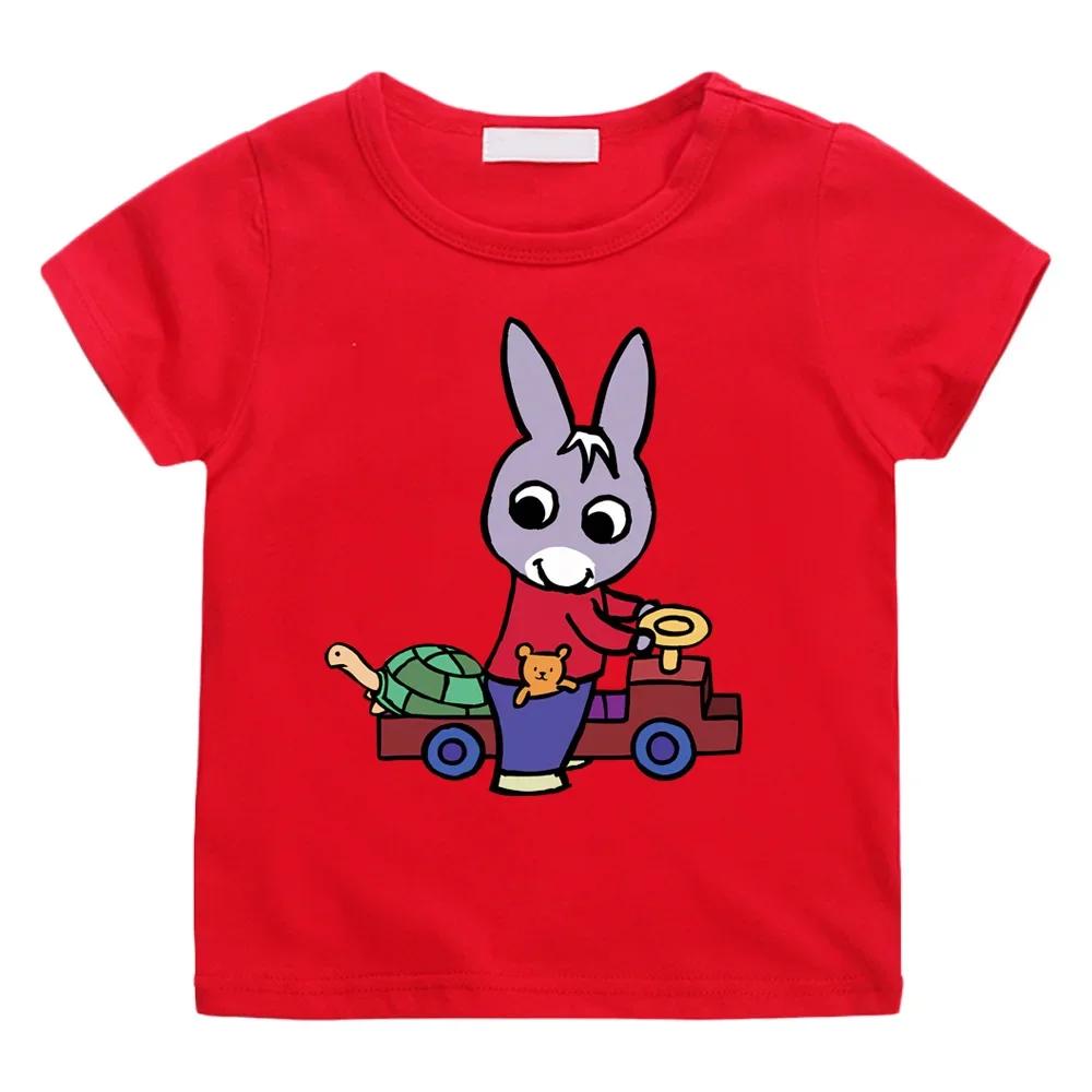 Cartoon T-shirt, Kids' T-shirt, Summer T-shirt, Comfortable