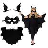 1set/lot Cosplay Bat Costumes Girl Boy Halloween Party Costumes