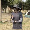 Men's Summer Outdoor Casual Sunhat Oversized Brim UV Protection Hat Outing Sports Fishing Hat