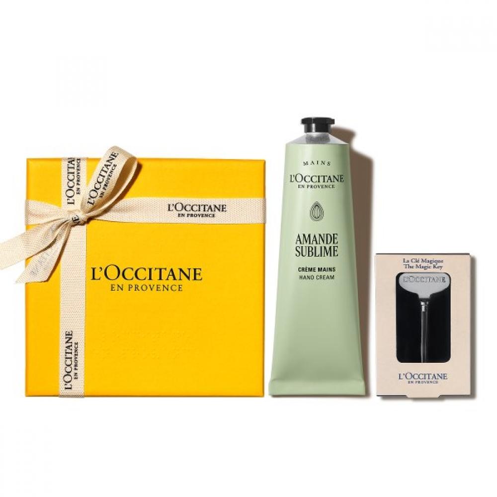 L Occitane aLmond Hand Cream 150mL Set  +magic Key  Amande choubLyme Single option