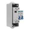 Circuit Breaker 2P MCB C Type Outdoor Waterproof Miniature Circuit Breaker with Box 230V C16 C32