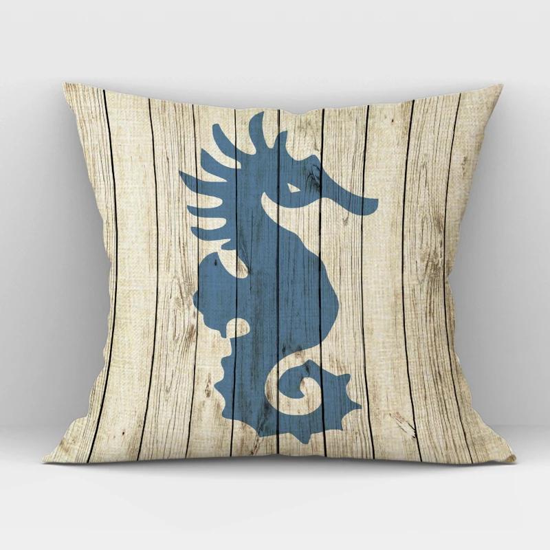 Navigation Anchor Ship Throw Pillows Cover Bedding Camping Hotel Office Pillowcase Ocean Cushion Cover for Home Decor