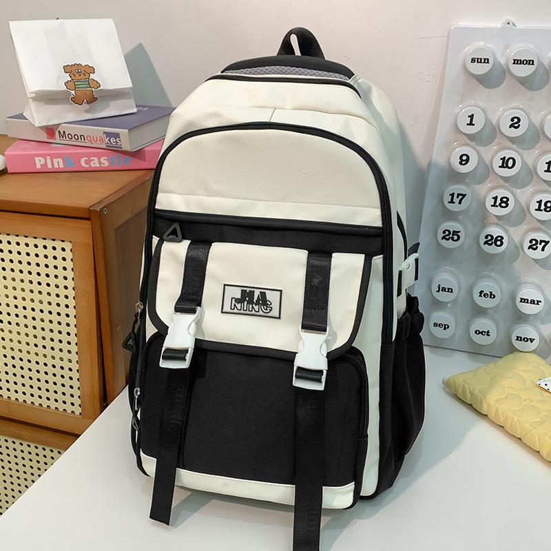 Children's Schoolbags Elementary School Students  Girls Junior High School Students  Large Capacity  High Appearance  Two Piece Backpack