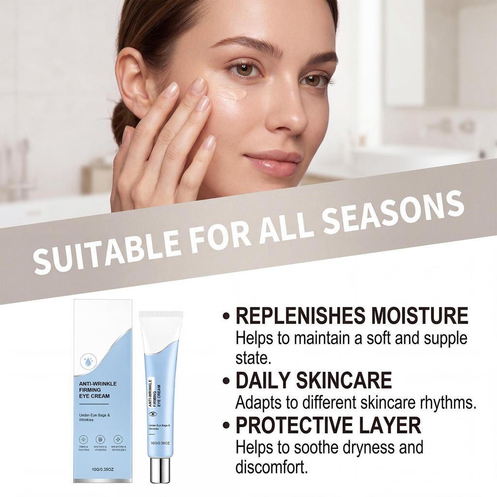 Elastic Eye Essence Cream Gentle Moisturizing Moisturizing Eye Cream Daily Soothing Eye Area Smooth Massage Eye Care Cream 1pc