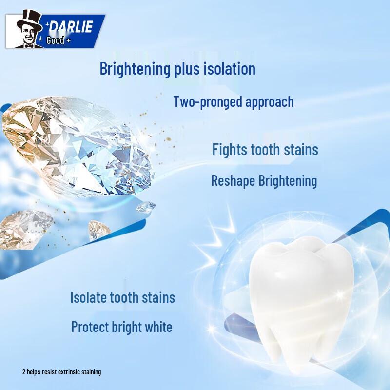 Darlie Ultra White Toothpaste with Charcoal Bristle Toothbrush Set