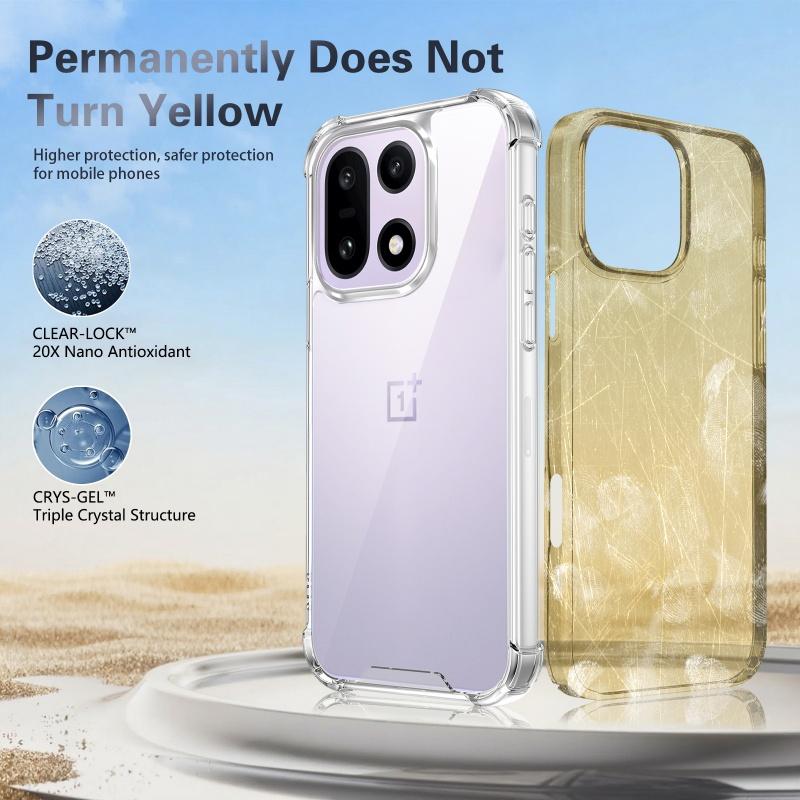 Coque transparente antichoc pour OnePlus 15 15R 13 13R 12 12R 11 11R 9 9R 8 8T 7 7T 6 6t Pro Nord 4 CE6 CE5 CE4 CE3 CE2 Housse