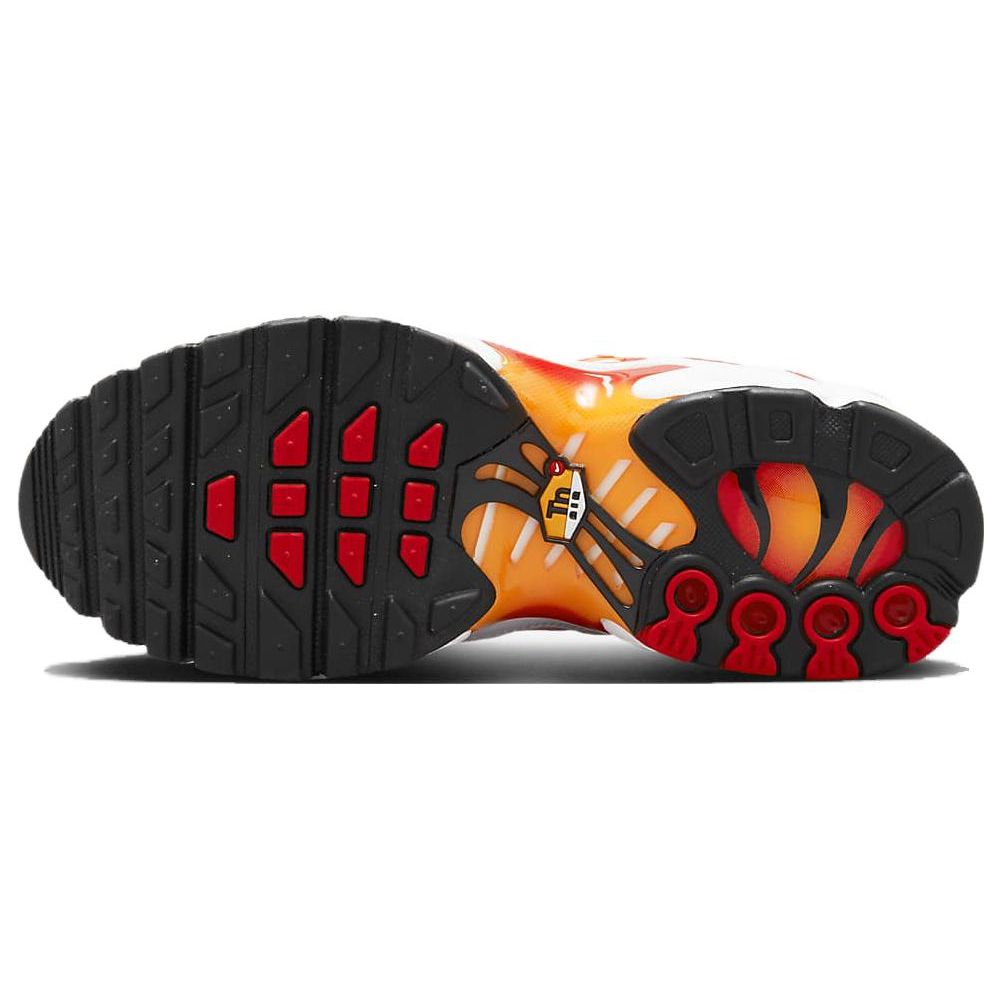 Nike Air Max Plus GS Bílá Láva Dětské Tenisky Univerzitní Červená Laserově Oranžová FN3857-100