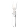 3Pcs 304 Stainless Steel Folding Spork Smooth Polished Dinner Utensils  Daily Dining