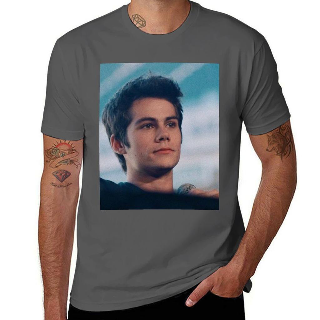 Dylan Obrien Tshirt Breathable Workout Short Sleeve Top