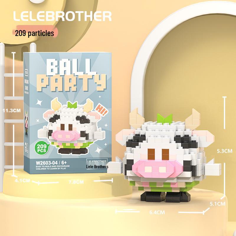 Compatible Lego Cartoon Figurine Building Blocks - Educational Toys for Children, Blind Box Gift