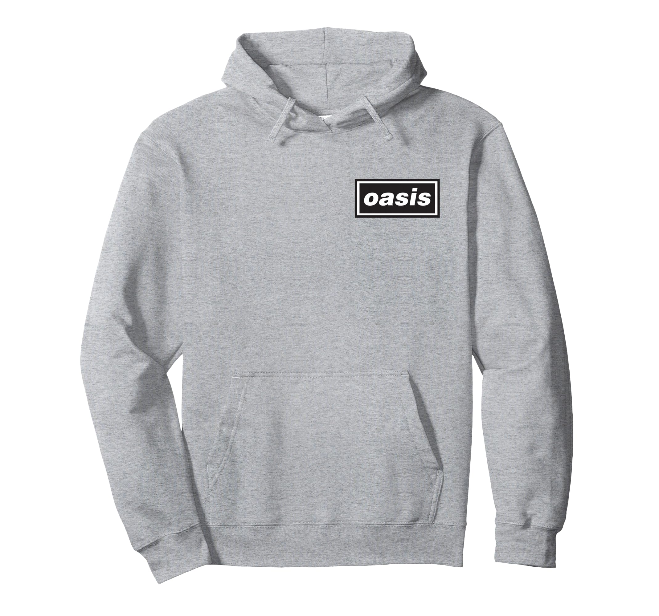 

Oasis – Pocket Hit Logo Grey Hoodie