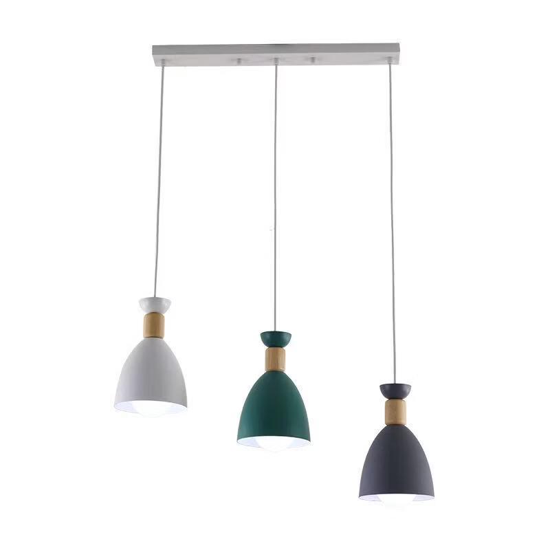 Modern Minimalist 3-Head Pendant Light