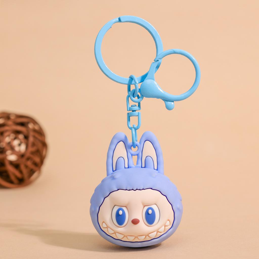 Trojan Keychain Cute Couple Schoolbag Pendant Car Key Chain