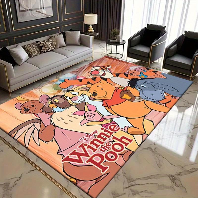 1pc Winnie The Pooh Carpet Durable Non-Slip, Perfect for Indoor & Outdoor Living, Bedroom, Office, and More, 60cm by 90cm