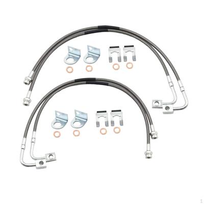 Conduites de frein en acier inoxydable Accessoires automobiles 89716 Métal Performances améliorées Remplacer pour