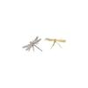 Metal Simulation Dragonfly Small Tea Pet Durable Dragonfly Cup Cover  Desktop