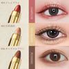 Eyeshadow pen, double-ended stick type eyeshadow, stick type eyeshadow, under-eye bag highlighter, shimmery fine pearl, matte, waterproof,