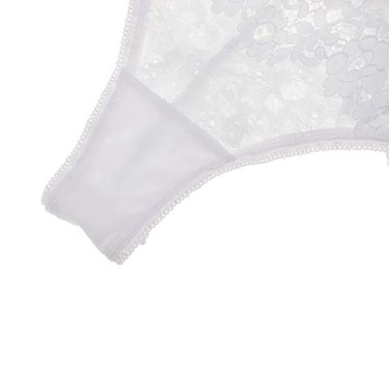 3 Teile/satz frauen Alle-match Große Größe Kausalen Spitze Slips Mädchen Einfarbig Niedrigen Taille Nahtlose Tanga