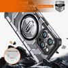 Rugged Armor Shockproof Phone Case For iPhone 16 Pro Max Magsafe Magnetic Wireless Charging TPU Frame Hard Plastic Back Cover